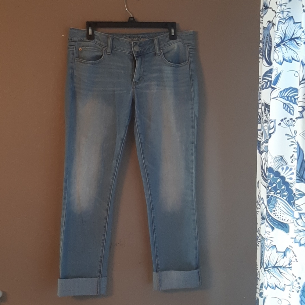Cropped jeans